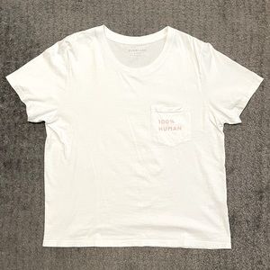 Everlane 100% Human Box Cut Tee